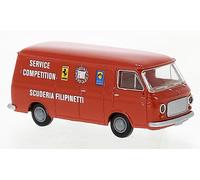 MODELO FURGONETA ESTÁTICA BREKINA FIAT 238 CAJA FILIPINETTI SERVICIO ESCALA...