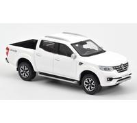 MODELO FURGONETA ESTÁTICA DIECAST NOREV RENAULT ALASKAN 2017 BLANCO ESCALA 1:43
