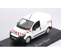 MODELO FURGONETA ESTÁTICA NOREV PEUGEOT BIPPER 2009 BLANCO MODELISMO ESCALA 1:43