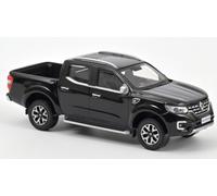 MODELO FURGONETA ESTÁTICA NOREV RENAULT ALASKAN 2017 NEGRO MODELISMO ESCALA 1:43