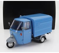 MODELO FURGONETA ESTÁTICA PIAGGIO APE P501 VAN 1979 CON ESCAPARATE ESCALA 1/18