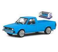 MODELO FURGONETA ESTÁTICA SÓLIDA VOLKSWAGEN CADDY 1990 AZUL MODELISMO ESCALA ...