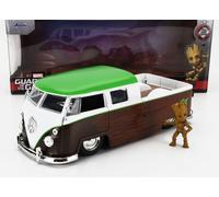 MODELO FURGONETA ESTÁTICA VOLKSWAGEN T1 DOBLE PICK-UP 1963 GROOT FIGURA 1/24