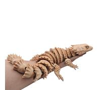 Modelo grande de lagarto impreso en 3D de 19.7 pulgadas, animal camaleón que gatea con bisagras, un juguete impreso en 3D con articulaciones móviles, alivio del estrés, inquietud, juguetes para TDAH