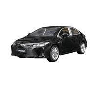 Modelo Híbrido De Coche De Aleación Fundida A Presión Toyota Corolla 1:33 Colección Regalo De Cumpleaños(Black)