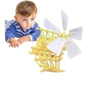 Modelo impulsado por el viento - estructura mecánica para caminar, movimiento impulsado por el viento, piezas de montaje detalladas, experiencia de construcción educativa | Adecuado para proyectos de