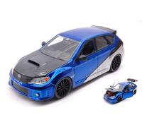 Modelo JADA TOYS Subaru Impreza STI Rápido Y Furioso Azul / Plateado 1:24