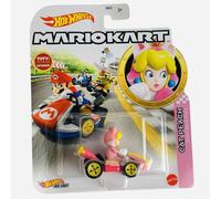 Modelo KART de CAT PEACH Princesa Gato SUPER MARIO Escala 1:64 Hot Wheels