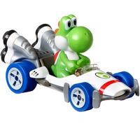 Modelo KART YOSHI B-DASHER Super Mario DieCast Escala 1:64 5cm Hot Wheels GBG29