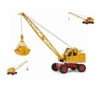 MODELO MEDIO OBRA ESTÁTICA SCHUCO FUCHS BAGGER 301 1975 GRÚA GRÚA 1:32