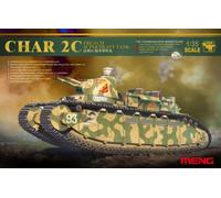 Modelo Meng 1/35 Char 2C Modelo A Escala Super Pesado