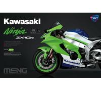 Modelo Meng MT-007s - 1/9 Kawasaki ZX-10R (Edición Precoloreada) - Nuevo
