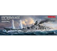 Modelo Meng PS-003 - 1:700 Acorazado KM Bismarck - Nuevo