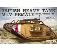 Modelo Meng TS-029 - Tanque Pesado Británico Mk.V Femenino - Nuevo