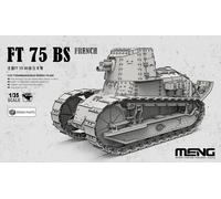Modelo Meng TS-059 - 1:35 Francés FT 75 BS (Incl. Piezas De Resina) - Nuevo
