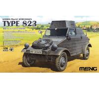 Modelo Meng VS-017 - 1/35 Coche Alemán K1 Kübelwagen Tipo 823 - Nuevo