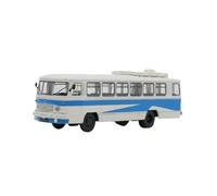 Modelo Metal Fundido a presión para autobús H-01A Escala 1:72 para Adultos Coleccionable exhibición estática Escritorio Adorno Decoración del Hogar