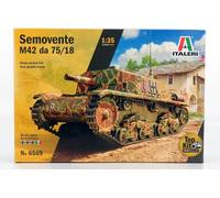 MODELO MILITAR ESTÁTICO ITALERI MGMC TANQUE 42 DE 75/18 AUTOPROPULSADO 1945