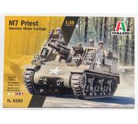 MODELO MILITAR ESTÁTICO ITALERO TANQUE M7 PRIEST 1943 ESCALA 1/35