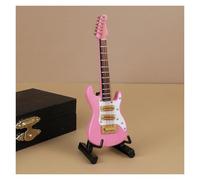 Modelo Musical Guitarra/ukelele/bajo En Miniatura De Madera De 8/10/12cm Mini Instrumento Musical Varios Modelos Disponibles(10cm Q)