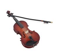 Modelo Musical Mini Instrumento Musical De 4-25 Cm, Modelo De Violín Hecho A Mano, Adorno Con Soporte Y Estuche Para Violín(6cm)