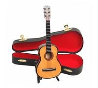 Modelo Musical Mini Instrumento Musical De 8CM-25CM Modelo De Guitarra De Madera Adornos Decorativos Para El Hogar(25cm)
