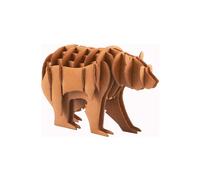 Modelo oso de cartón 13 x 8,5 x 6 cm