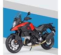 Modelo para Suzuki V-Storm Aleación De Motocicleta Carreras Modelo Regalo Cumpleaños Niños Juguetes Colección 1:12(Red with Retail Box)