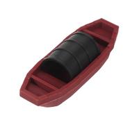 Modelo Pequeño Retro de Barco de Vela de Plástico para Decoración de Mesa