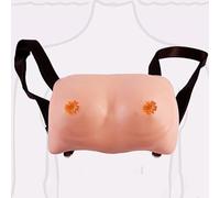 Modelo portátil de examen de mama, modelo de práctica y entrenamiento for el examen de mama femenino, for la detección del cáncer de mama femenino y el diagnóstico de bultos mamarios y