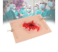 Modelo portátil de simulación de cuidados de heridas de emergencia, kit de formación para el taponamiento de heridas quirúrgicas, para la simulación de heridas traumáticas y la práctica