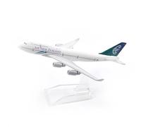 Modelo Prefabricado De Avión Boeing 747 De Air New Zealand, Modelo De Avión De Metal Fundido A Presión A Escala 1:400
