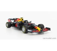 Modelo Rojo Bull RB16B 1/43 12cm Sergio Perez 11 Bburago Race
