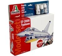 Modelo Set Arranque Kit - Ef-2000 Typhoon Fighter 1:72 Plástico Italeri