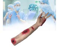 Modelo Simulador De Heridas, Simulador De Control De Hemorragias Con Brazo Para Practicar El Taponamiento De Heridas; Simula Con Gran Realismo La Herida En El Brazo Y La Escena De La Hemorragia
