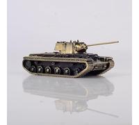 Modelo soviético KV-1 de fundición de metal para tanque pesado, modelo militar, decoración (bronce)
