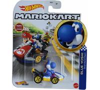 Modelo STANDARD KART De YOSHI AZUL OSCURO Morado SUPER MARIO 1:64 Hot Wheels