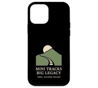 Modelo Tren Abuelo Ferrocarril Pasatiempo Máquina de Vapor Diseño Construir Carcasa para iPhone 12 Mini
