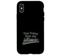 Modelo Tren Abuelo Ferrocarril Pasatiempo Máquina de Vapor Diseño Construir Carcasa para iPhone X/XS