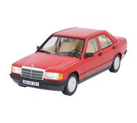 Modelo W201 1982-1988 Auto Original Mercedes Por Norev. 1:18 Rojo Clásico