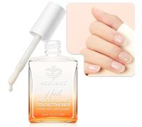 Modelones Endurecedor Uñas, Stronger Nail Evita Rotura y Separación, 15ML Fortalecer Uñas Débiles que se Rompen, Fortalecedor de Uñas, Tratar Uñas Rotas, Finas y Frágiles, Relleno de uñas-Blanco