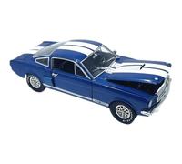 Modelos A Escala 1:18 para Mustang GT350 Coche Deportivo de aleación Modelo de Coche de simulación Colección Regalo Las Puertas se Pueden Abrir Decoración del Hogar