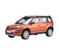 Modelos A Escala 1:18 para Volkswagen Skoda Nodi Yeti Vehículo Todoterreno Modelo De Coche Blanco Fundición Modelo Coche Adornos Modelo De Metal Fundidos A Presión