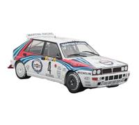 Modelos A Escala 1:24 para Lancia Delta Integrale WRC 1992 Rally Car Decoración De Vehículos Estáticos Modelo De Metal Coche para Colección Decoración del Hogar