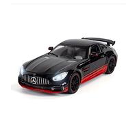 Modelos A Escala 1 24 para Mercedes Benz GTR Coche Deportivo Modelo De Aleación Juguete para Niños Regalos De Simulación Decoración del Hogar