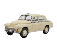 Modelos A Escala 1:24 Varsovia, para Polonia Taxi Modelos De Coches De Aleación Juguetes Exhibición Estática Coleccionables Nostalgia Vintage Decoración del Hogar