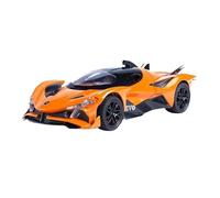 Modelos A Escala 1:32 para El Modelo De Juguete Aleación Apollo EVO Diseño Futurista Efectos De Luz Y Sonido Acción De Resorte para Jugar Decoración del Hogar(Orange)