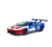 Modelos A Escala 1 32 para Ford-V8 Modelo De Metal Pull Back Car Sound Light Super Racing Car Toys Decoración del Hogar(B)