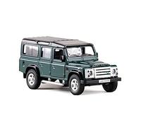 Modelos A Escala 1 36 Coche Modelo De Aleación De Alta Imitación para Land Defender SUV Coche De Metal De Juguete Fundido A Presión Decoración del Hogar(Green-a)
