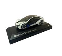 Modelos A Escala 1:43 para BMW I8 Modelo De Coche Aleación Azul Y Blanco Modelo De Coche Coleccionable Fuera De Catálogo Decoración Decoración del Hogar